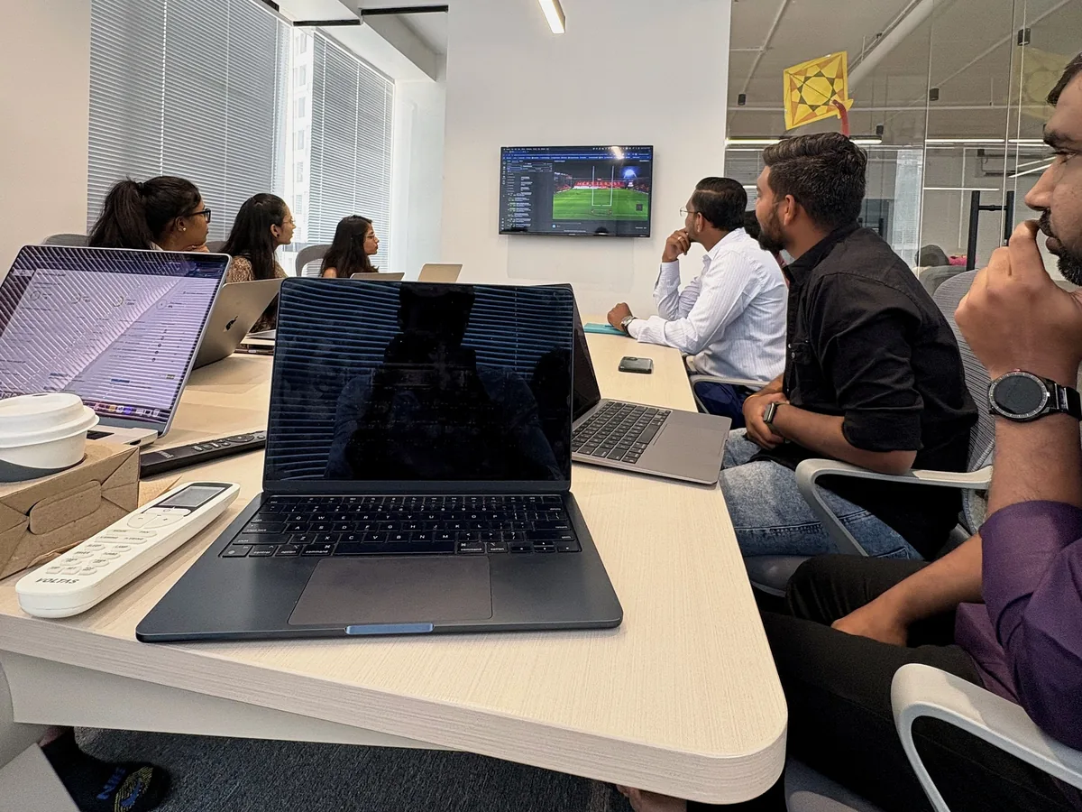 A delivery review in the Pune office